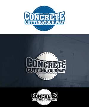 Logo Design by joliau for Concrete Cutting Your Way | Design: #7766168