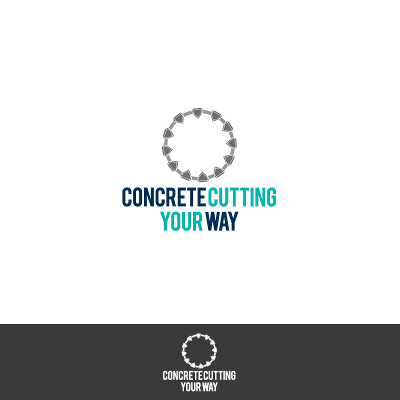 Logo Design by Logoziner for Concrete Cutting Your Way | Design #7854742