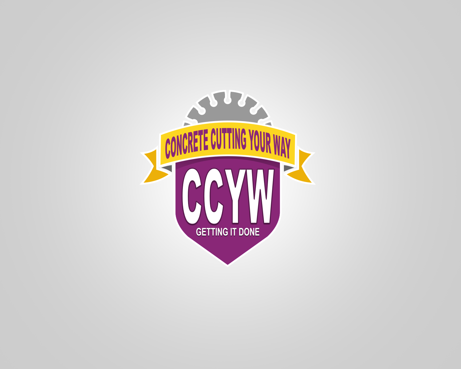 Logo Design by bedesign for Concrete Cutting Your Way | Design #7846697