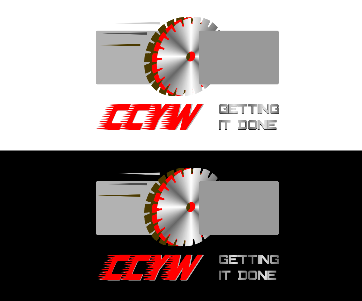 Logo Design by indrojeet2015 for Concrete Cutting Your Way | Design #7810347