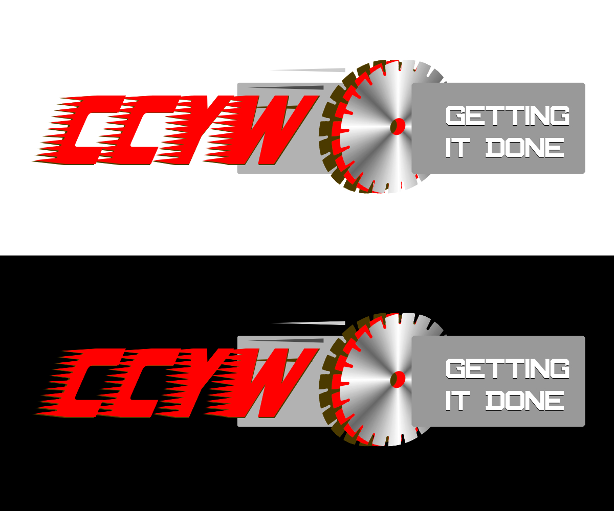 Logo Design by indrojeet2015 for Concrete Cutting Your Way | Design #7829666