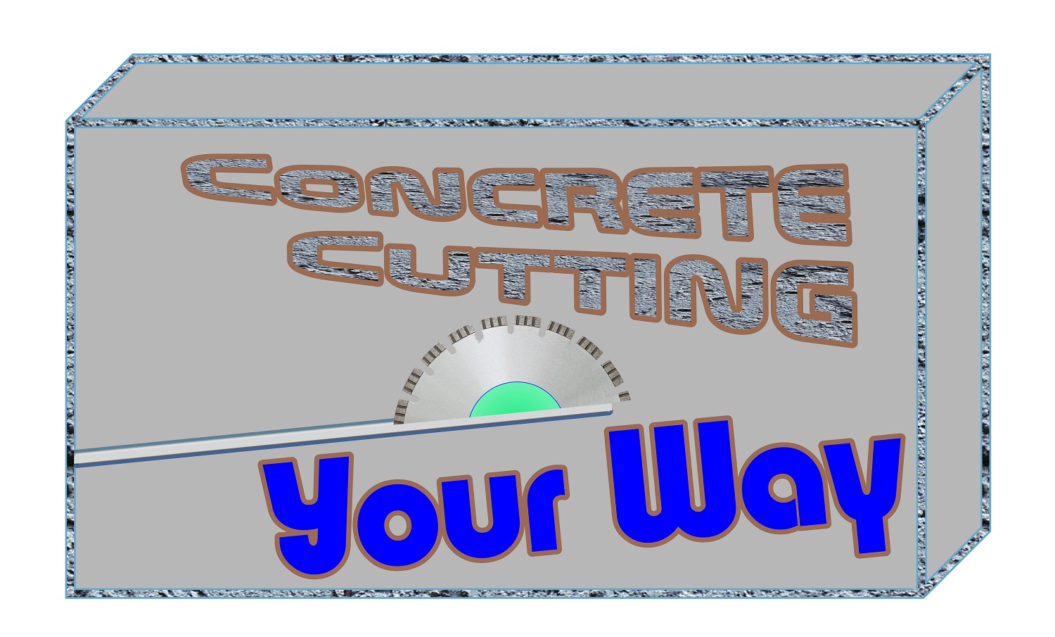 Logo Design by nancyottenbreit for Concrete Cutting Your Way | Design #7837633