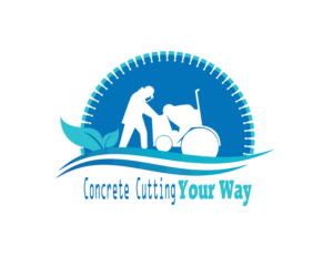 Logo Design by Design Master for Concrete Cutting Your Way | Design #7813227