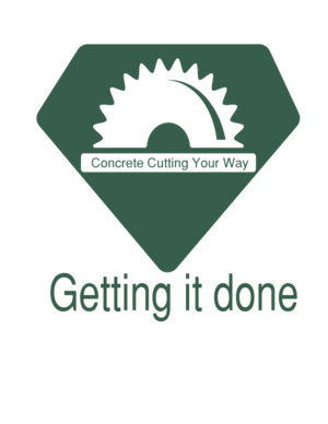 Logo Design by Defbones for Concrete Cutting Your Way | Design #7767028