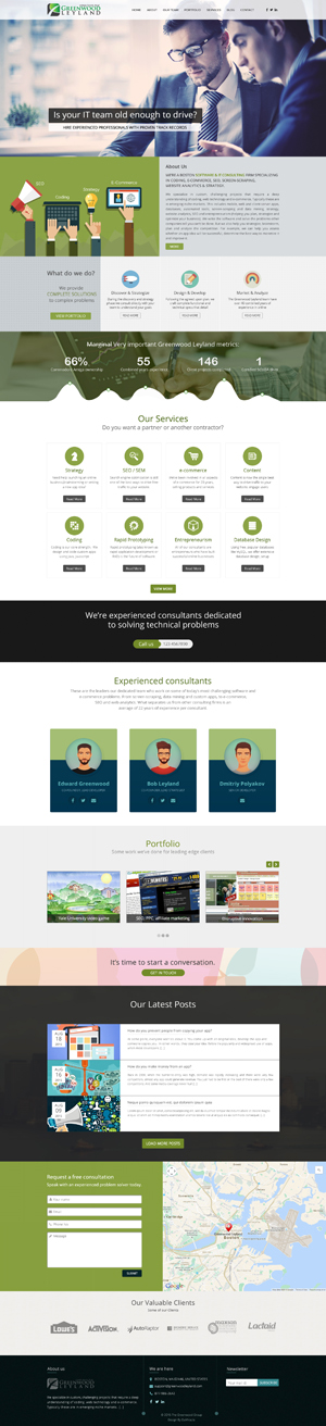 Wordpress Design by Da Miracle for this project | Design #8481067