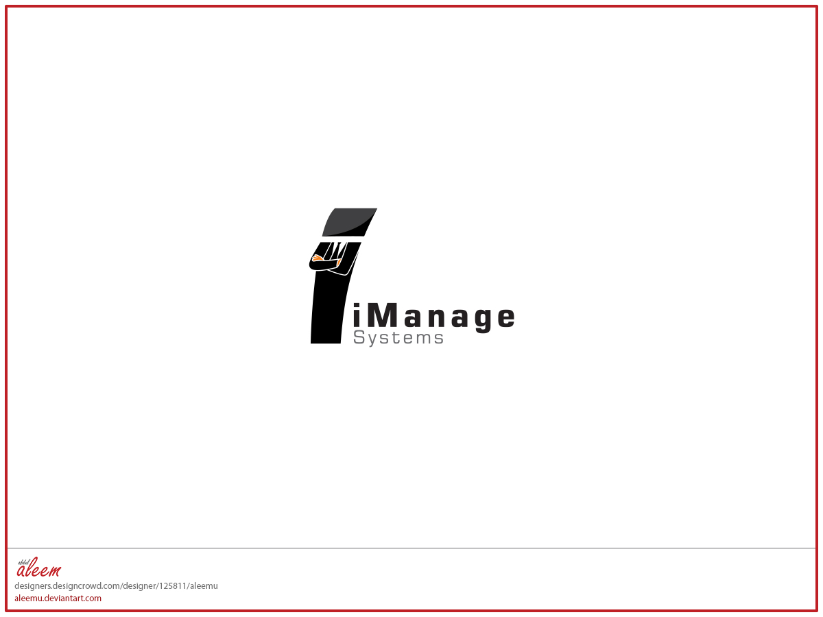 Diseño de Logo por aleem para I Manage Systems | Diseño #1959260