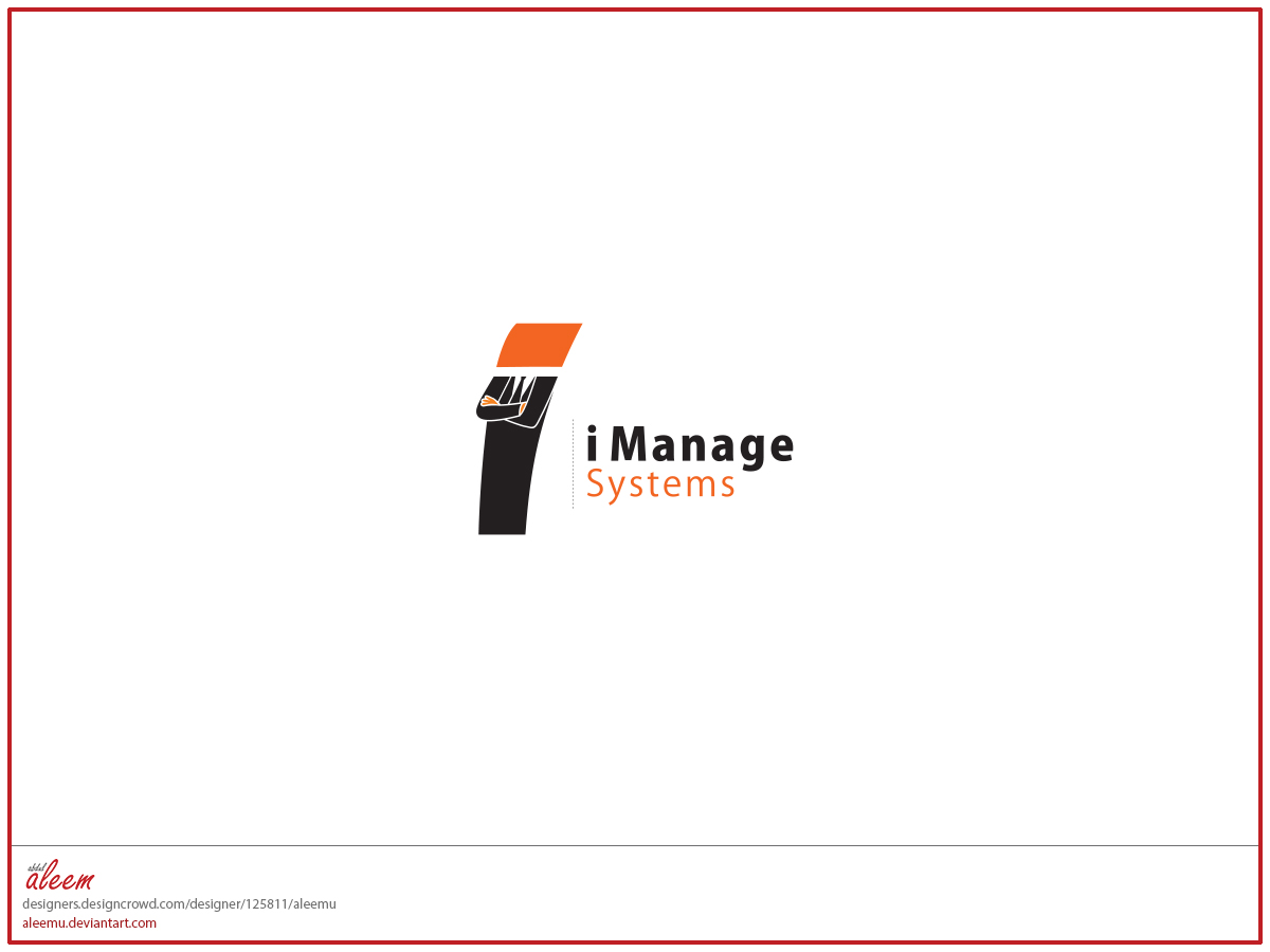 Logo-Design von aleem für I Manage Systems | Design #1959264