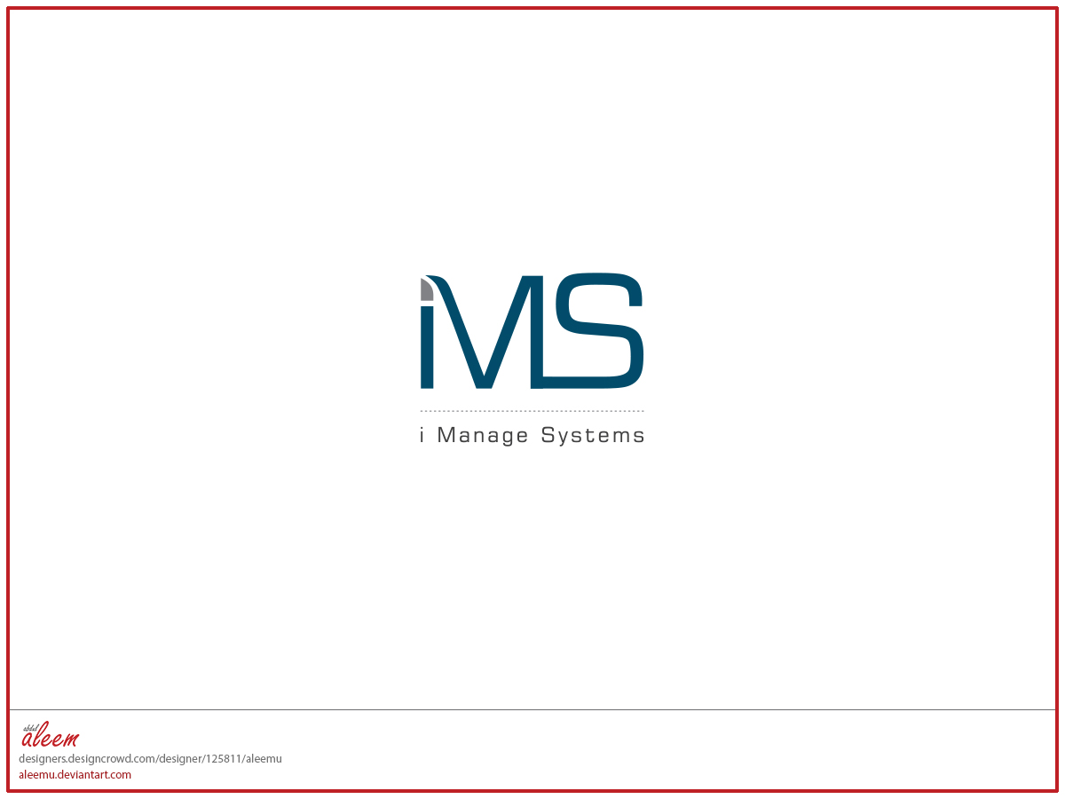 Logo-Design von aleem für I Manage Systems | Design #1959270