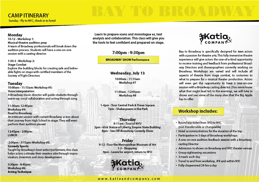 Diseño de Flyer por CreativeKlub para Katia & Company | Diseño #7829599