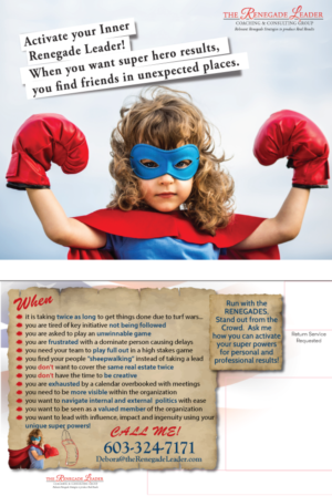 An effective double sided  Marketing Postcard Design  with a compelling call to action | Diseño de Postal por TedAtkinson
