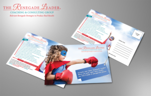 Postcard Design by Owaisias for The Renegade Leader Coaching and Consulting Group | Design: #7771455