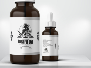 Label Design by Pint & Promotional Projects for Grunt Mans Beard Co | Design: #7778549
