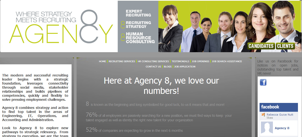 Web Design by tahir for Agency 8 | Design #1928894
