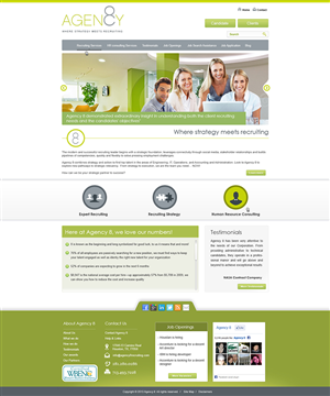 Diseño Web por amberegg para Agency 8 | Diseño: #1936124