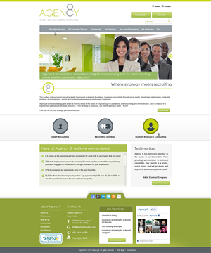 Diseño Web por amberegg para Agency 8 | Diseño: #1952722