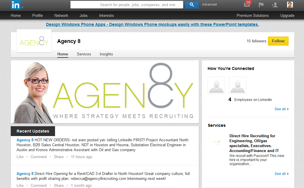 Web Design by amberegg for Agency 8 | Design #1956879