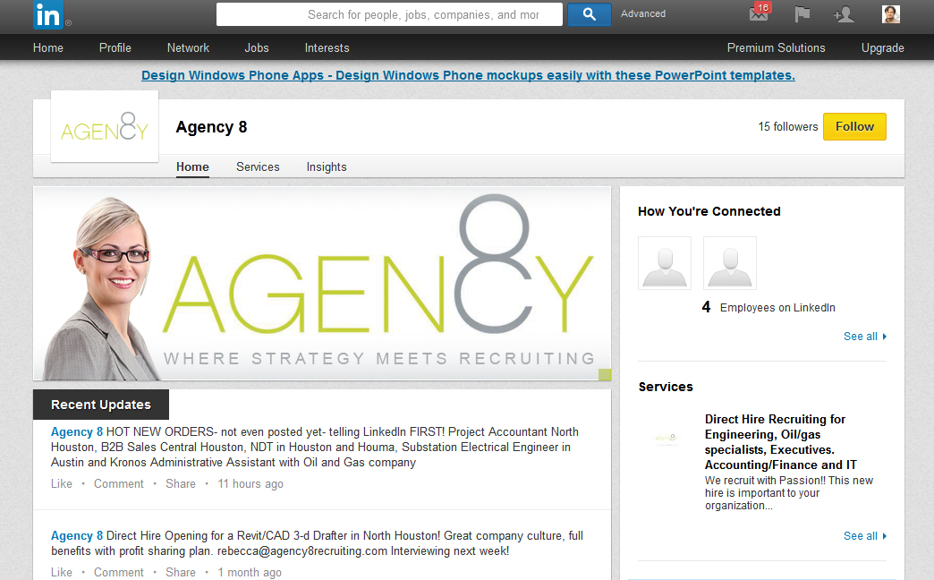 Web Design by amberegg for Agency 8 | Design #1957049