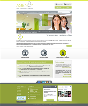 Diseño Web por amberegg para Agency 8 | Diseño: #1963269