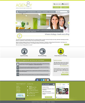 Diseño Web por amberegg para Agency 8 | Diseño: #1966386