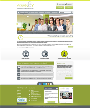 Diseño Web por amberegg para Agency 8 | Diseño: #1970691