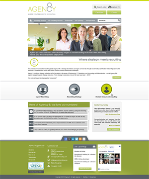 Web-Design von amberegg für Agency 8 | Design #1970773