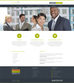 Diseño Web por Desire Design Solutions para Agency 8 | Diseño: #1966832