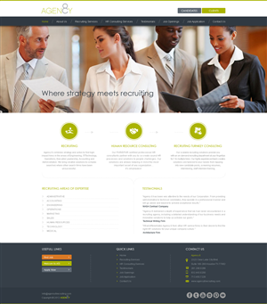 Web-Design von Desire Design Solutions für Agency 8 | Design #1969983