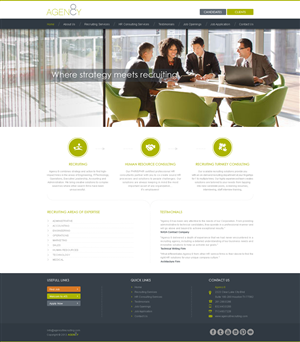 Web-Design von Desire Design Solutions für Agency 8 | Design: #1970009