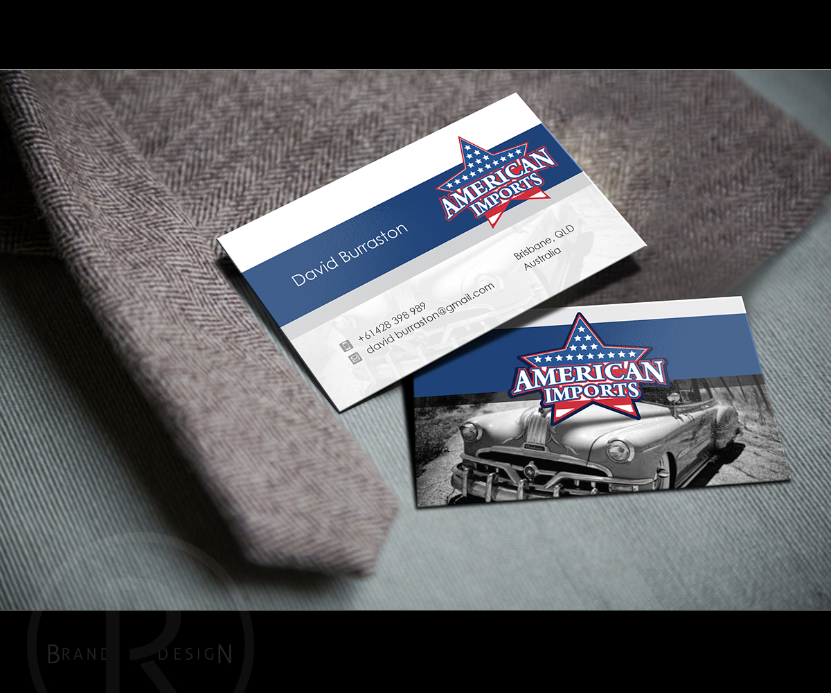 Business Card Design by Rich_LHA for American Imports | Design #7917999