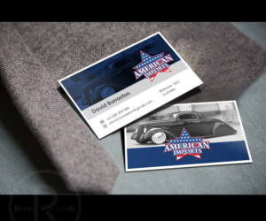 Business Card Design by Rich_LHA for American Imports | Design: #7922422