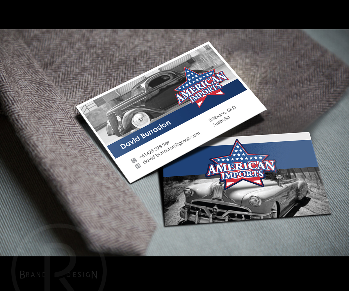Business Card Design by Rich_LHA for American Imports | Design #7922432