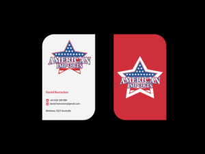 Business Card Design by Creations Box 2015 for American Imports | Design: #7786756