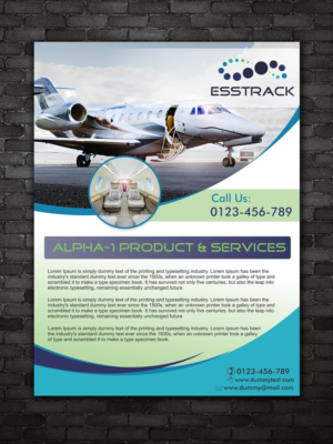 Flyer Design by ESolz Technologies for MGLSAT | Design #7793093