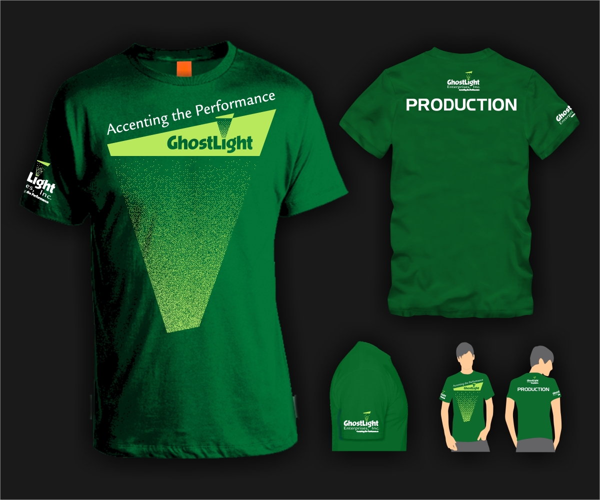 T-shirt Design by WOOFER for GhostLight | Design #1969033