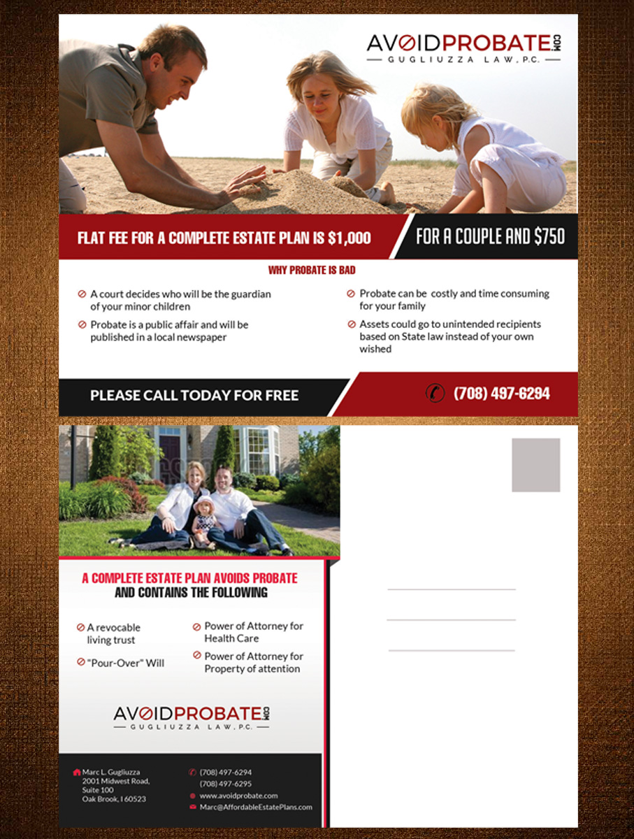 Postcard Design by creative.bugs for this project | Design #7801168