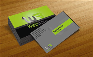 Design de Carte de Visite par Ali Amir pour WebBore | Design : #1955986