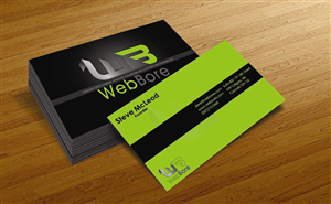 Design de Carte de Visite par Ali Amir pour WebBore | Design : #1961547
