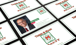 Business Card Design by Stylez Designz for Third and Main Realty | Design: #7799195