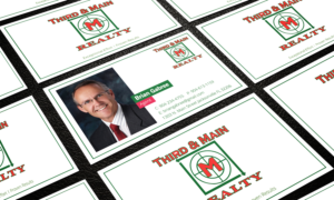 Business Card Design by Stylez Designz for Third and Main Realty | Design: #7799197