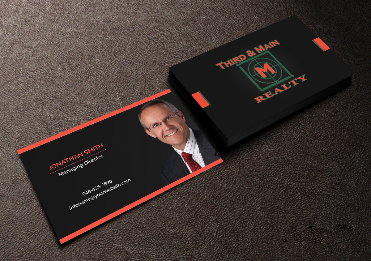 Business Card Design by Creations Box 2015 for Third and Main Realty | Design #7798935