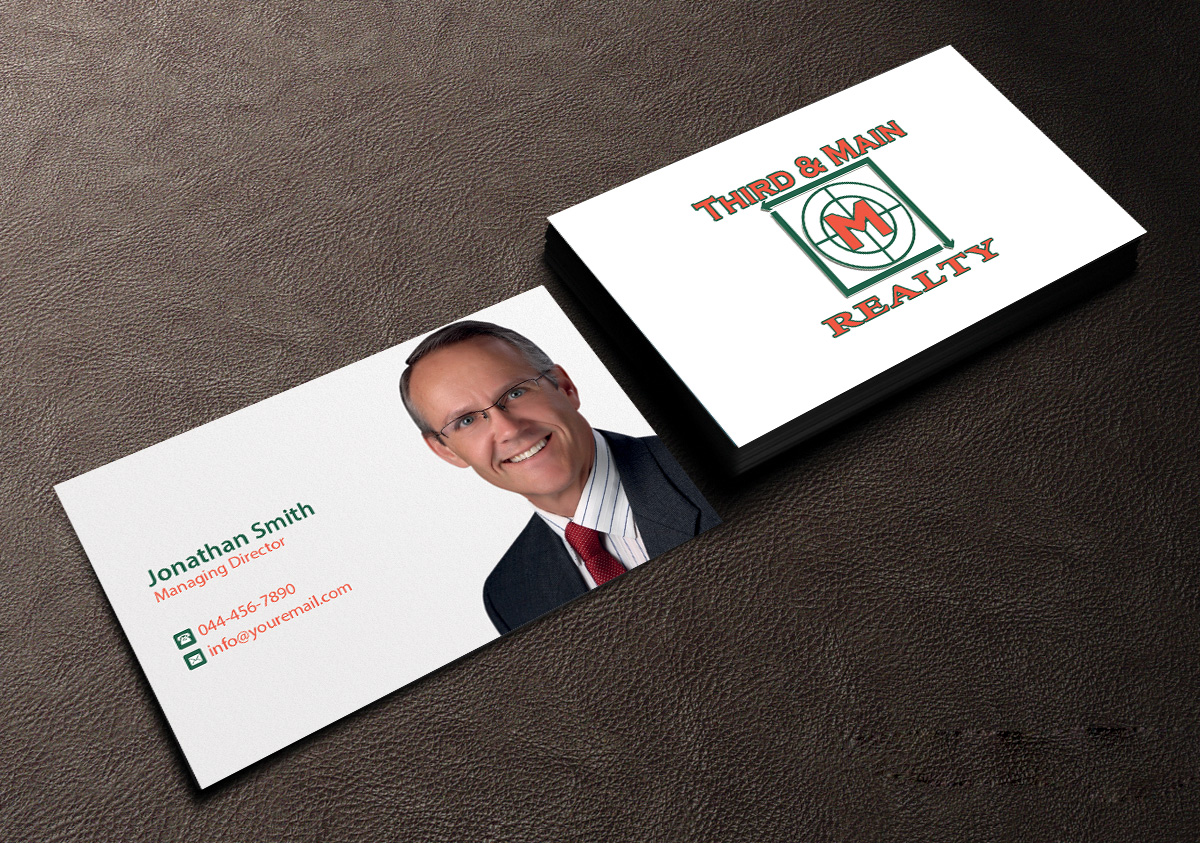 Visitenkarten-Design von Creations Box 2015 für Third and Main Realty | Design #7798936