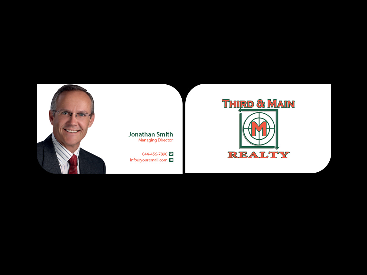 Business Card Design by Creations Box 2015 for Third and Main Realty | Design #7798938