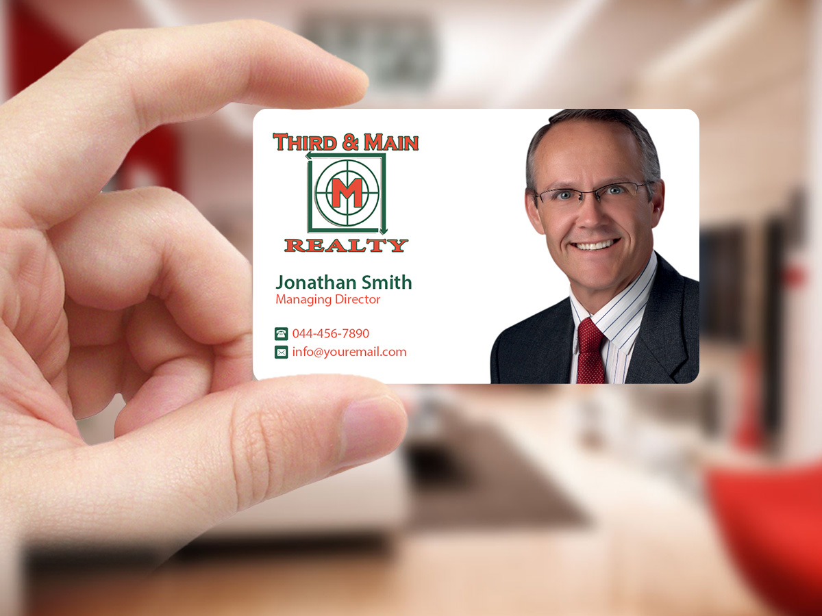 Business Card Design by Creations Box 2015 for Third and Main Realty | Design #7798940