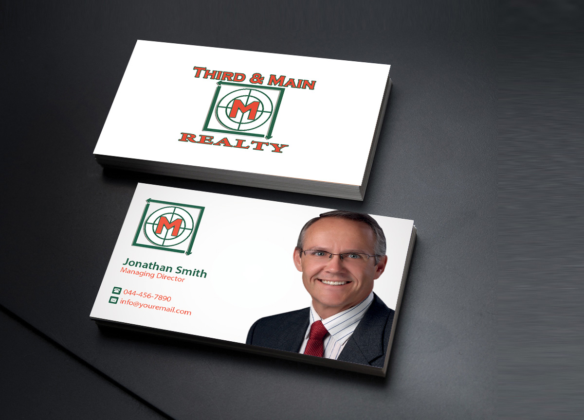 Visitenkarten-Design von Creations Box 2015 für Third and Main Realty | Design #7798942