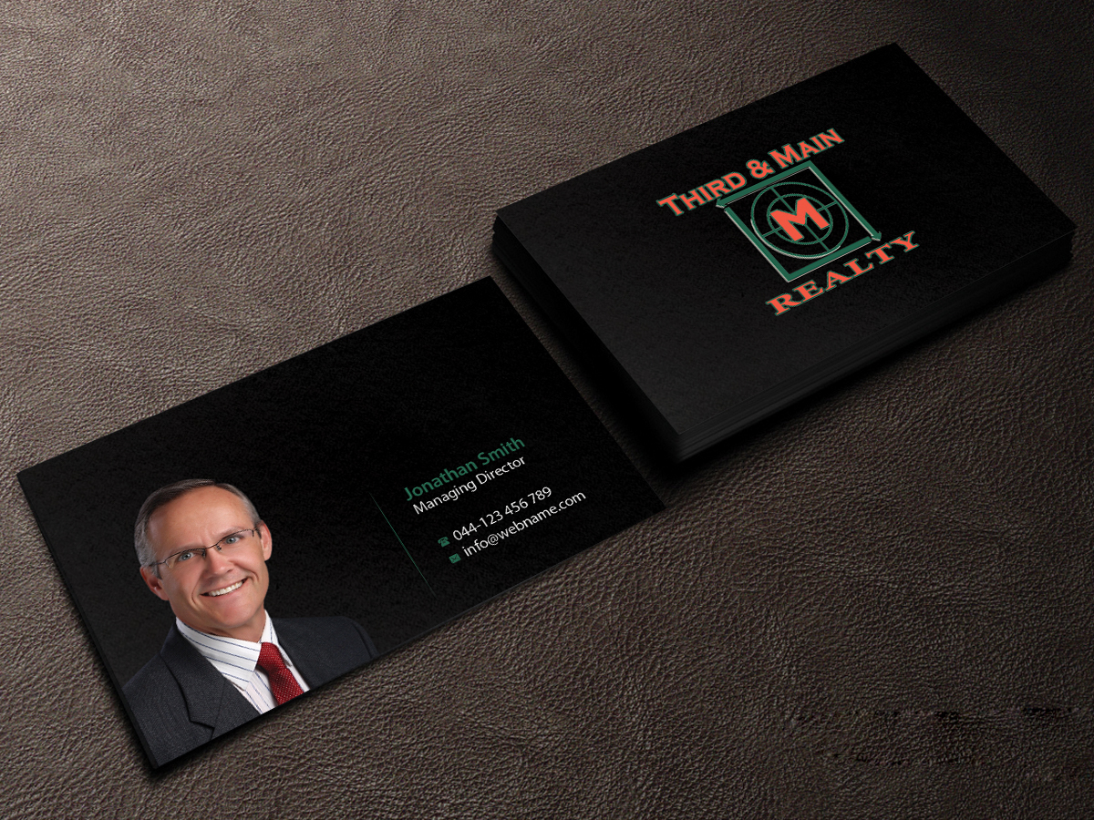 Business Card Design by Creations Box 2015 for Third and Main Realty | Design #7798954