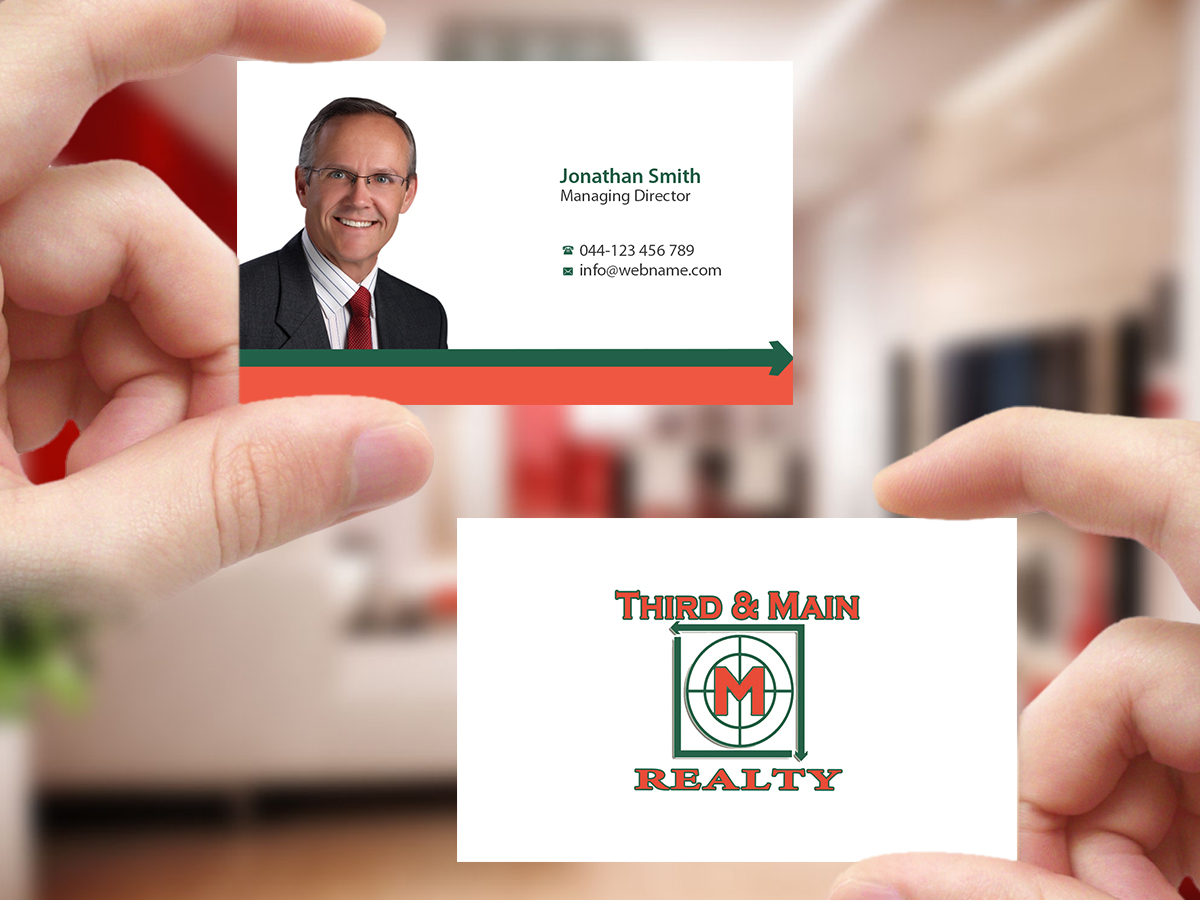 Visitenkarten-Design von Creations Box 2015 für Third and Main Realty | Design #7798956