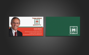 Business Card Design by chandrayaan.creative for Third and Main Realty | Design: #7784180