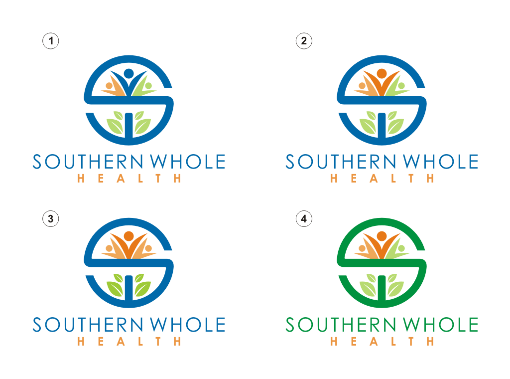 Logo Design by Arham Hidayat for Southern Whole Health | Design #8408158