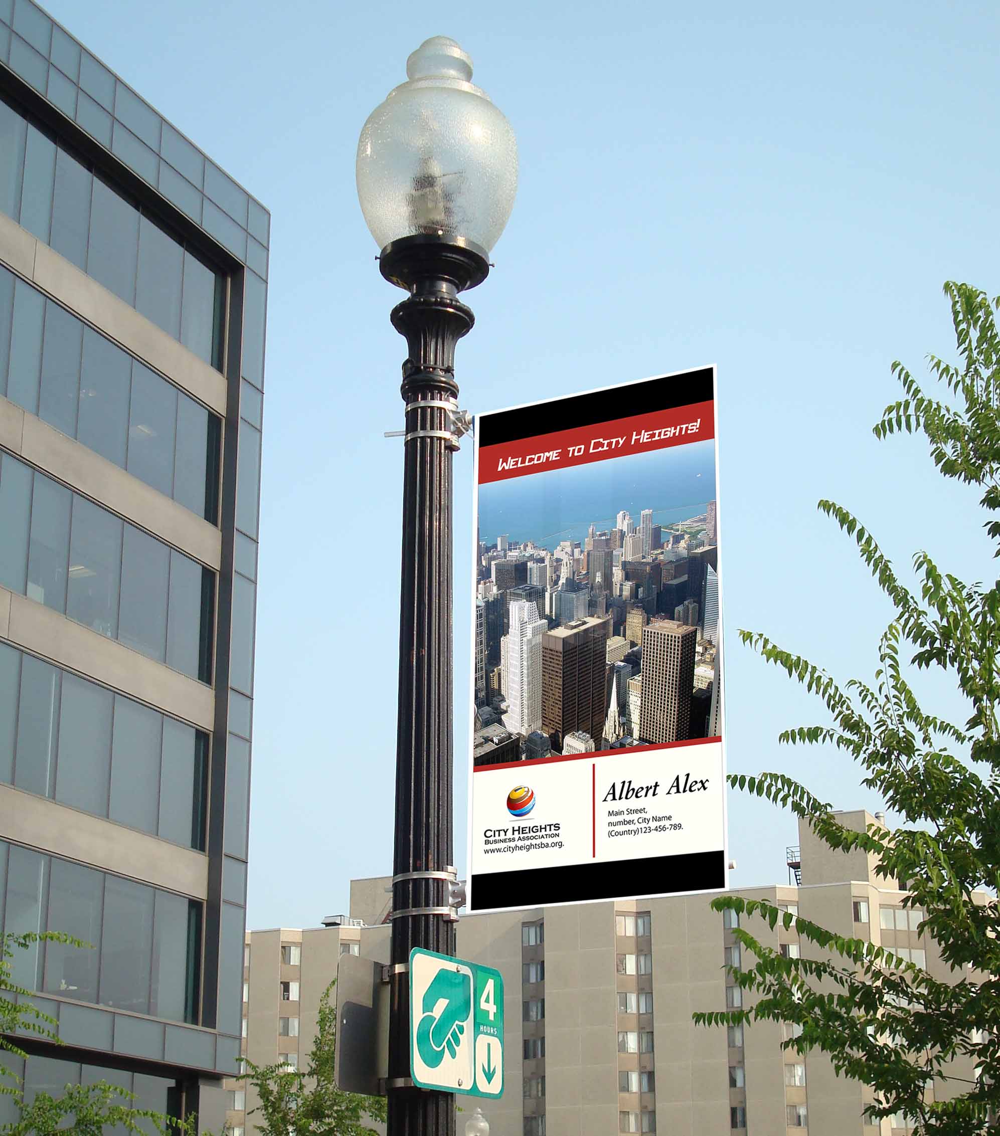 Print Design par lets_fly pour City Heights Business Association | Design #7896463