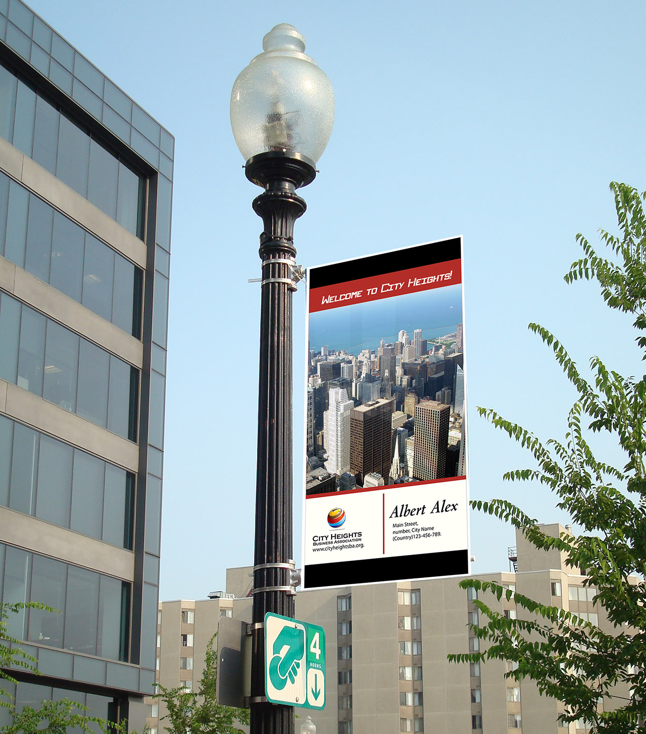 Print Design par lets_fly pour City Heights Business Association | Design #7896464